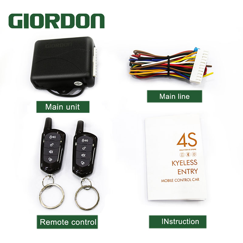 car alarm system signal for auto central locking auto car alarms Automatic Trunk Opening car accessories keyless entry system
