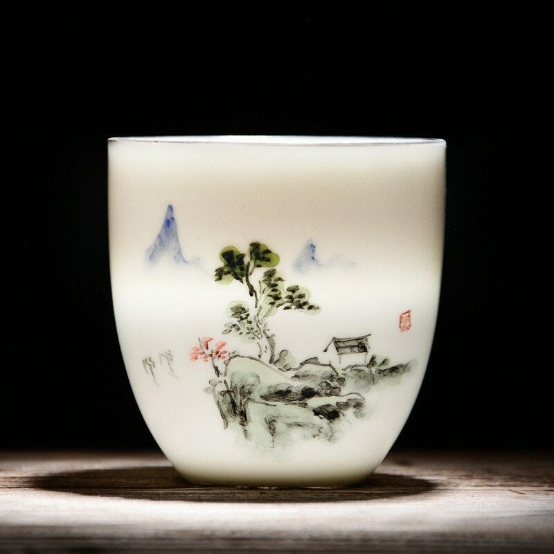 Tekopper drikkevarer kinesisk kung fu te kop keramisk porcelæn te sæt tilbehør