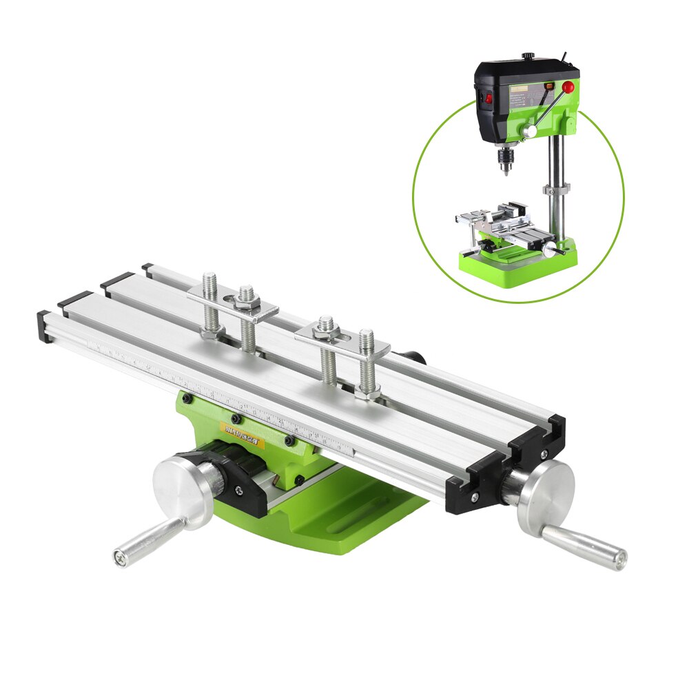 Multi-Functionele Werktafel Bankje Boor Bankschroef Armatuur Frezen Boor Tafel X En Y Aanpassing Coördineren Tafel Voor Mini Boor