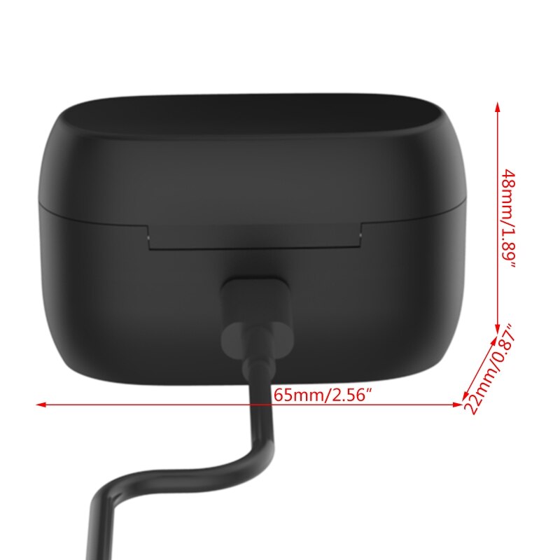 Ladetaske til jabra elite 75t/ elite active 75t bluetooth høretelefoner