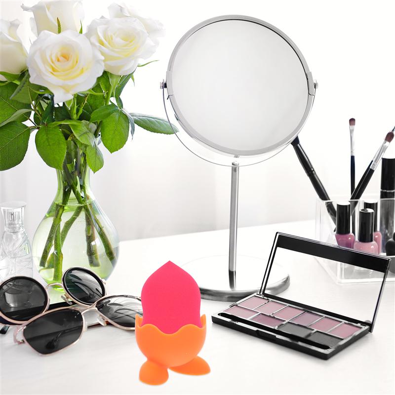 5Pcs Draagbare Eenvoudige Bladerdeeg Rack Bladerdeeg Opbergdoos Poederdons Houder Poederdons Rack