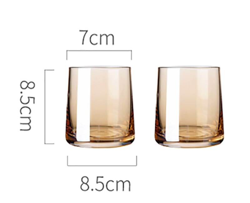 Glas Water Kruik Waterkoker Theepot Water Potten Creativiteit Onregelmatige Koud Water Ketel 1200Ml 1400Ml Met Houten Bal thuisgebruik: 2pcs cups