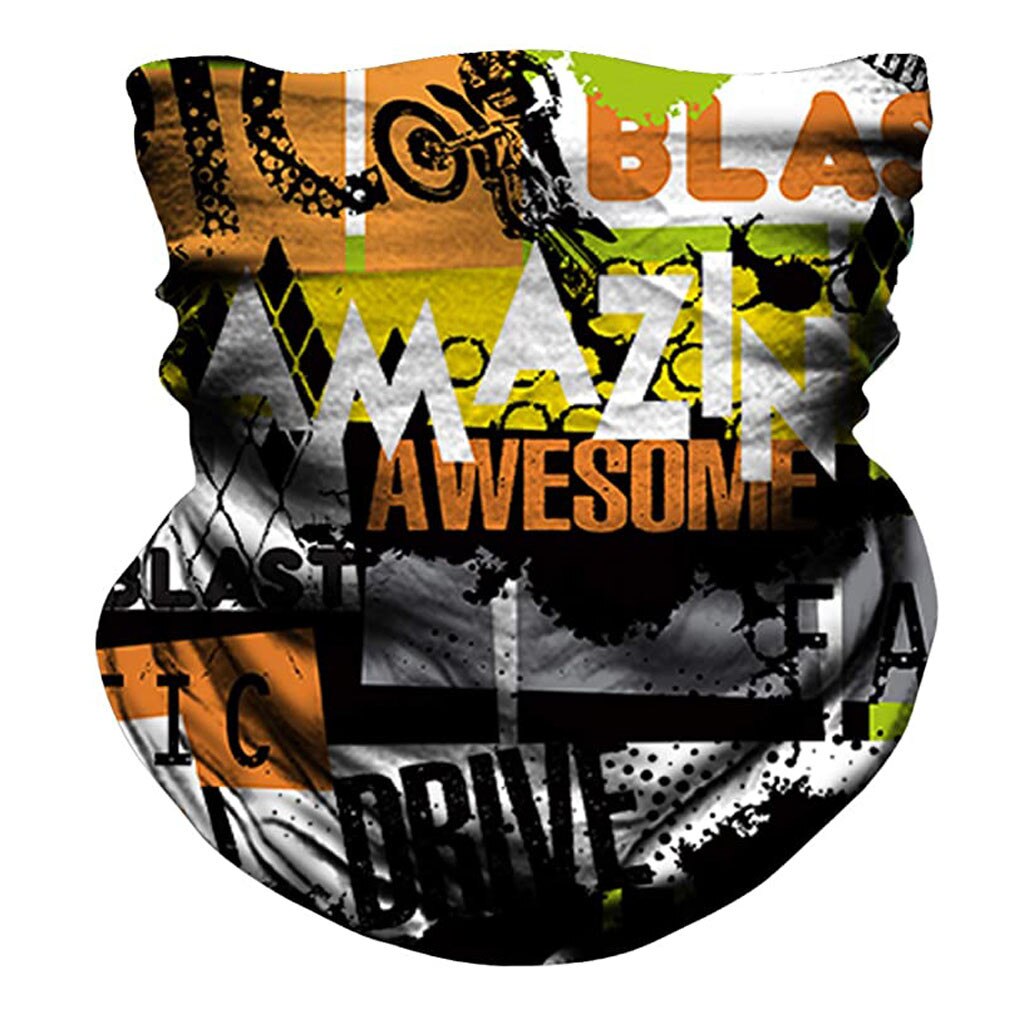 Magic Sjaal Outdoor Fietsen Hoofddeksels Bescherming Neck Bandana Sport Tube Uv P Gaiter Sjaal Gezicht Cover Wandelen Sjaals: Multicolor