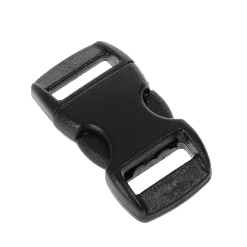 Hebillas para Paracord de paraguas, para pulseras, lado posterior, liberación, 10 Uds., nuevas