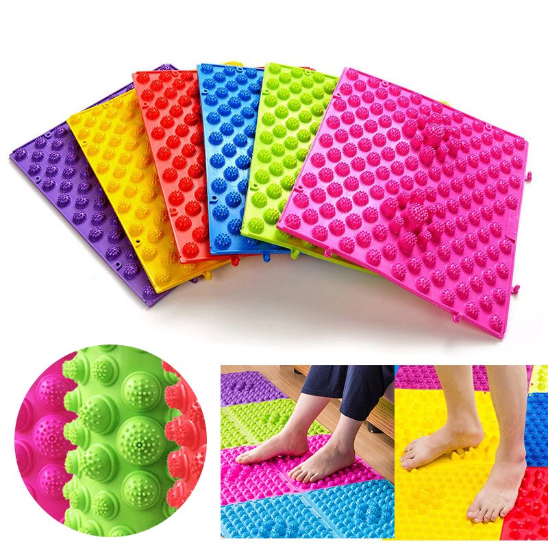 Multi-funktion Akupunktur Reflexzonenmassage Fuß Massagegerät Therapie matt Massage Pad Kappe Druck Durchblutung Platte matt Massagegerät