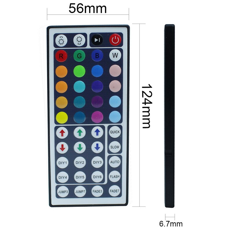 Led Controller 44 Keys 24 Keys LED IR RGB Controler LED Lights Controller IR Remote Dimmer DC12V WiFi Control For RGB LED Strip