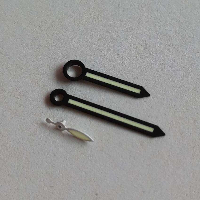 Watch parts 34.5mm Watch dial or Watch hands or Watch dial and hands Suitable for eta6497 movement Watch accessories: Watch hands