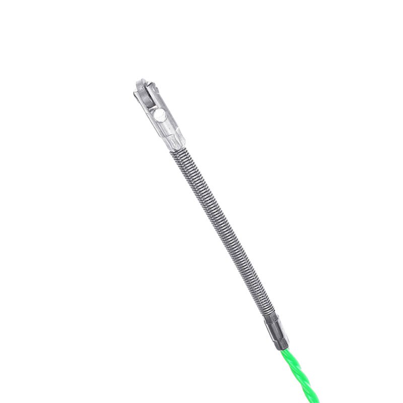 5 Om 50 Meter 5Mm Groene Glasvezel Kabel Push Trekkers Duct Rodder Vis Tape Draad Pom Vis Gelijkspel Tape elektrische Kabel Puller