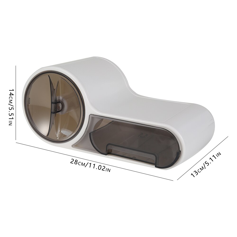Waterdicht Toilet Roll Tissue Holder Box Papier Dispenser Zelfklevende Muur Gemonteerd Alle Bedekt Mobiele Telefoon Planken Badkamer