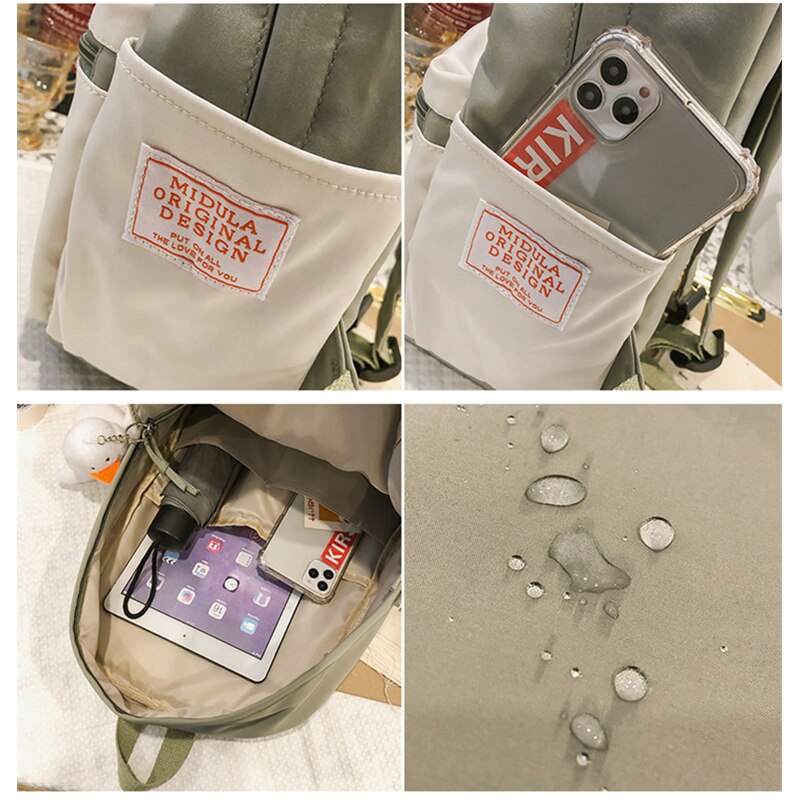 High School Rugzak Vrouwen Midden Schooltas Voor Tiener Meisjes Student Boekentas Casual Preppy Stijl 2022