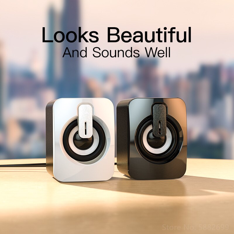 Mini Usb Computer Speakers Home Cinema Sound Box Stereo Subwoofer Kast Luidspreker Voor Pc Laptop Niet Bluetooth Soundbar