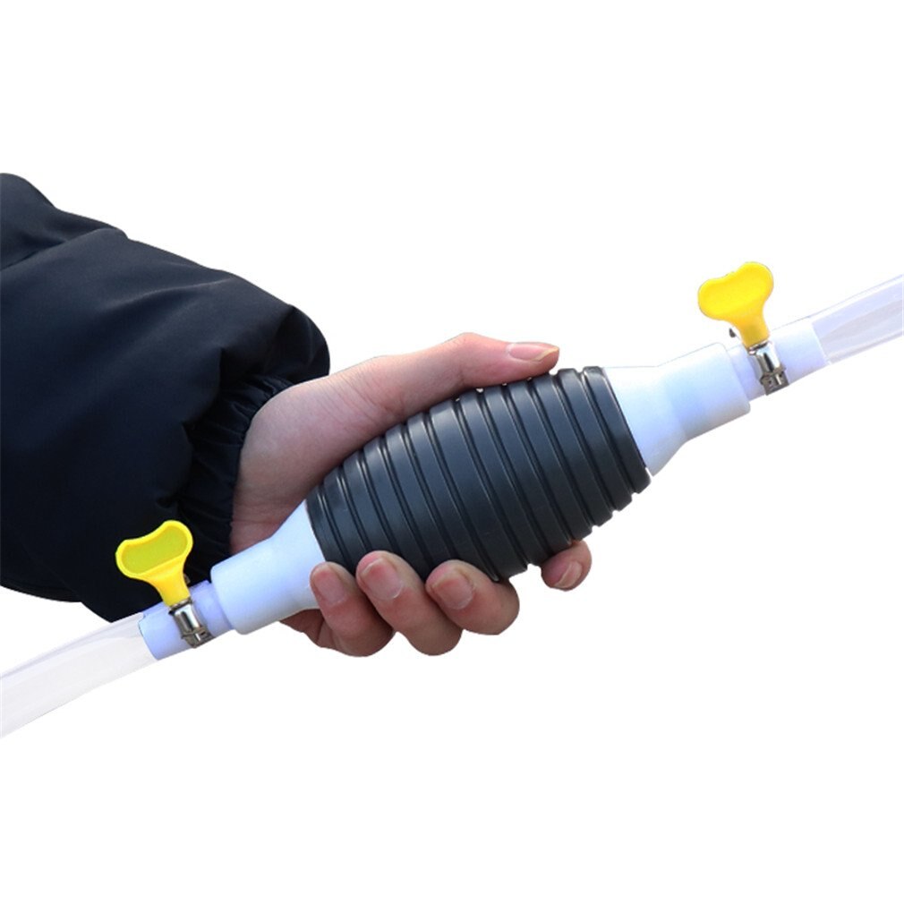 Manual Pumping Unit Gasbag Pumping Unit Oil Leakage Proof 3 Meters Transparent Hose With Control Valve Clamp