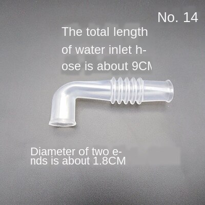 Washing Machine Origional Product in Drainage Pipe Overflow Tube Bottom in Connection Tube Inlet Tube Accessories: Light Yellow