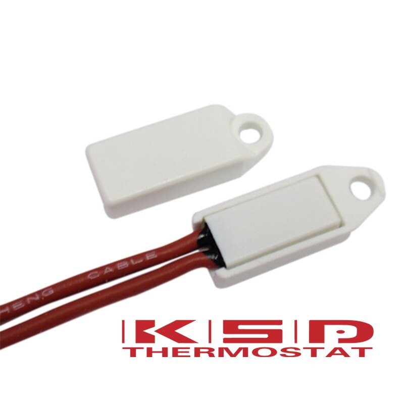 10 stuks ksd 9700 250v 5a 40 40c celsius 15*7*3.5mm bimetaal schijf temperatuurschakelaar thermostaat thermische beveiliging graden