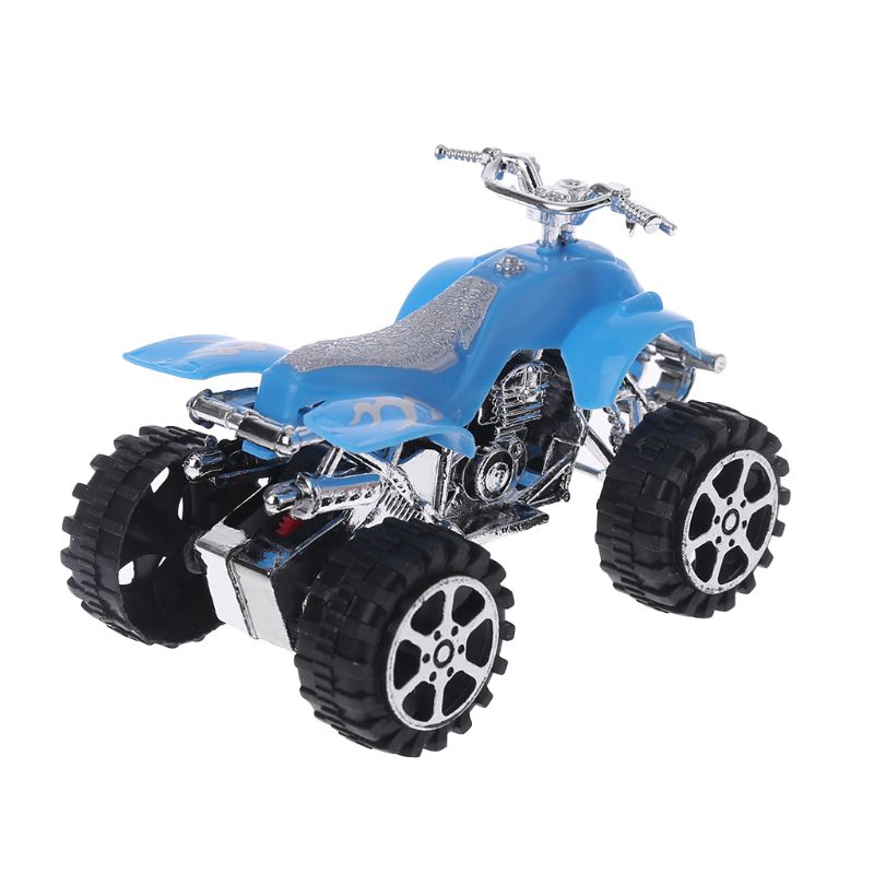 Pull back mini inerti simulation 4 hjul strand motorcykel køretøj motocross model pædagogisk legetøj til børn  b36e