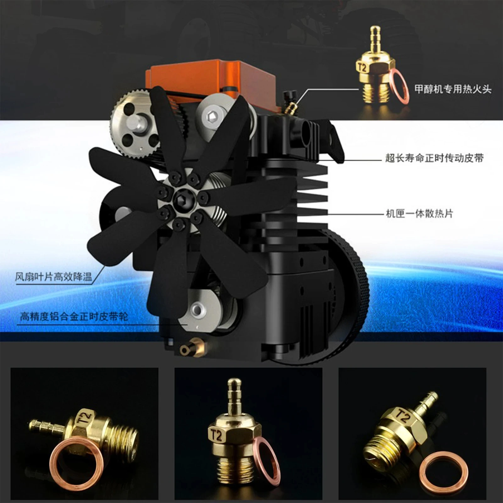 Bujías incandescentes calientes y medianas T1 T2 N3 N4 Reemplazo de piezas de motor de sistema operativo # 8 para coche RC Nitro Traxxas Redcat Himoto HPI HSP