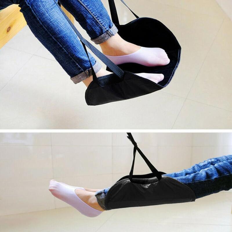 Footrest Hammock Made with Memory Foam Foot hammock office Hanger Resting For travel Comfy T5G5