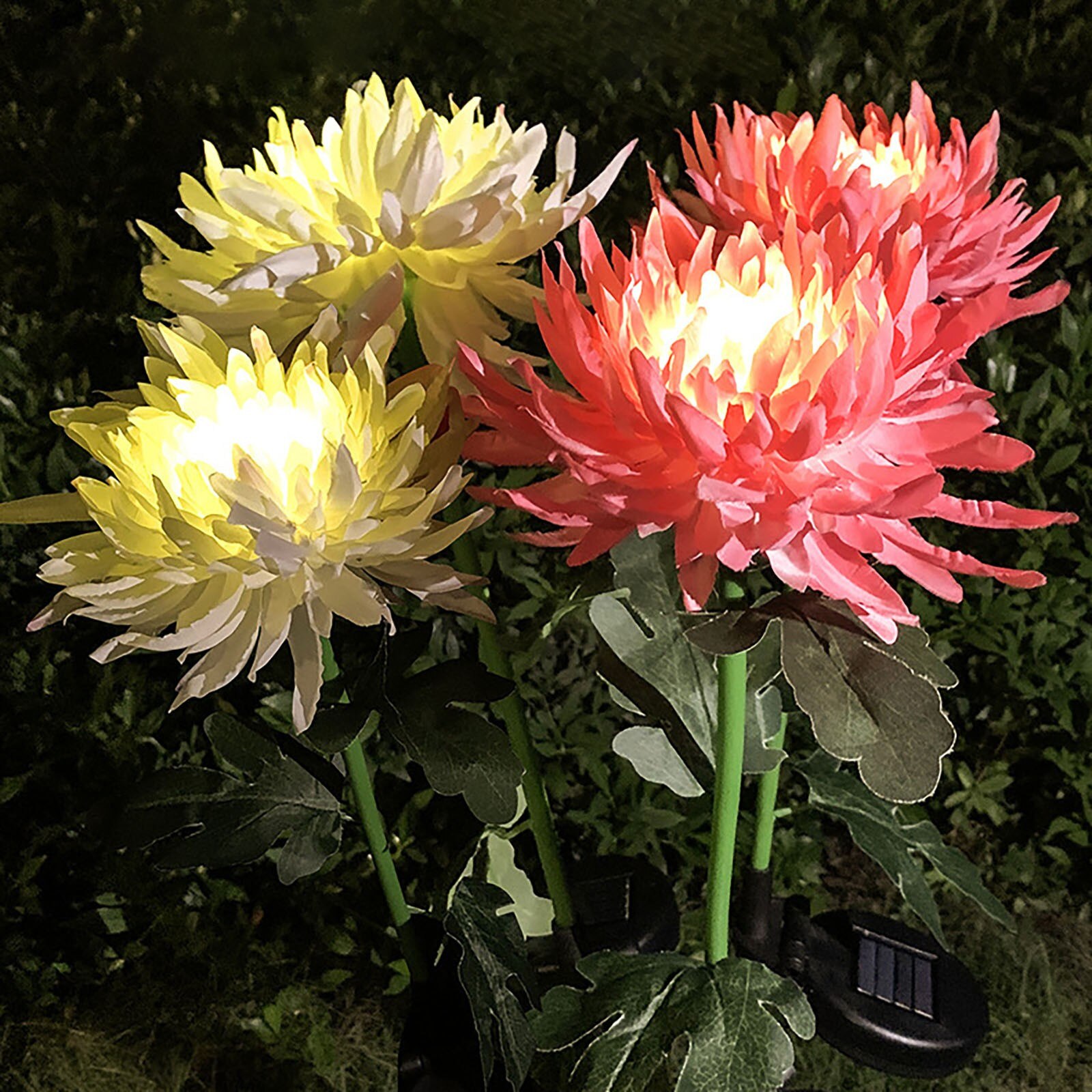 Led Solar Simulatie Bloem Licht Waterdicht Tuin Landschap Lamp Outdoor Gazon Lamp Thuis Decoratieve Bloem Verlichting