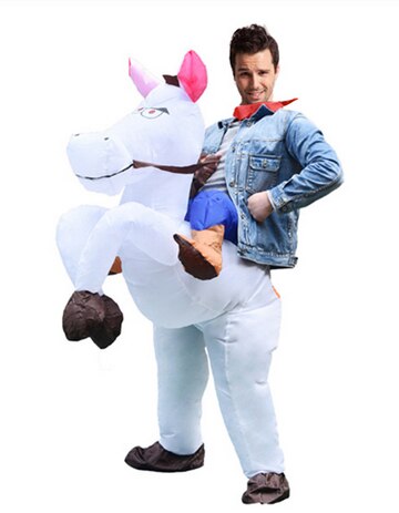 Opblaasbare Koe Mascotte Kostuum Grappige Maken Opgeblazen Kostuum Volwassenen Halloween Party Cosplay Pak Kind Opblaasbare Kostuum: style 6