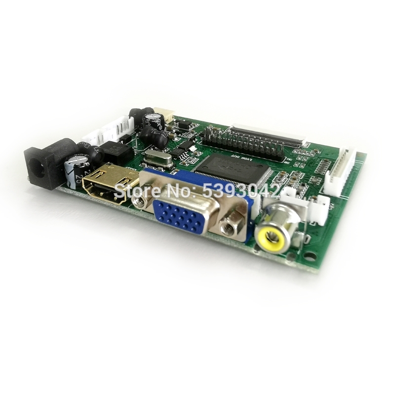passen LT121S1/LT121SS/LT121SU/TM121SV bildschirm 20 Stift LVDS 1-CCFL VGA 2AV Tafel Stock Regler Gremium Bausatz LCD Monitor 800*600