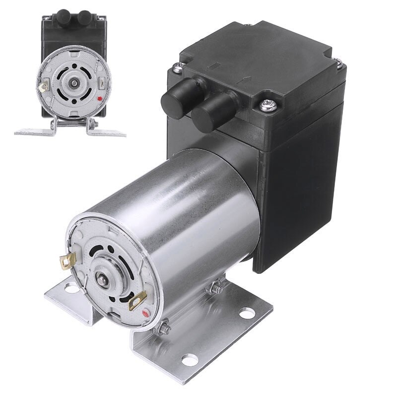 DC 12V Electric Mini Vacuum Air Pump Negative Pressure Suction 5L/min 80kpa Vacuum Pump for Chemical Industry Accessories