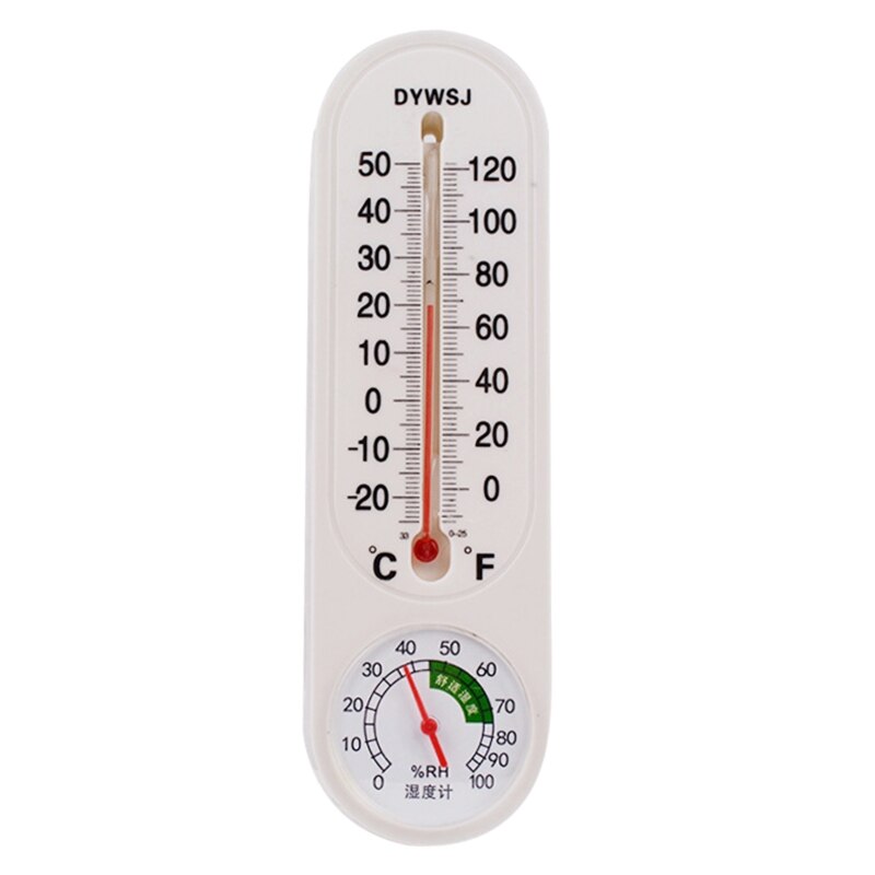 Thermometer with Humidity Meter for Indoor Outdoor Wall Vertical Thermometer/Hygrometer Temperature Monitor for Home