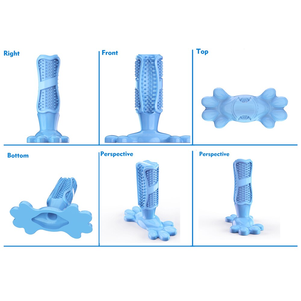Juguetes para masticar goma para perros, cepillo dental para perro, Limpieza de dientes, palo de cepillado para mascotas, suministros para perros, Juguetes para perros para cachorros