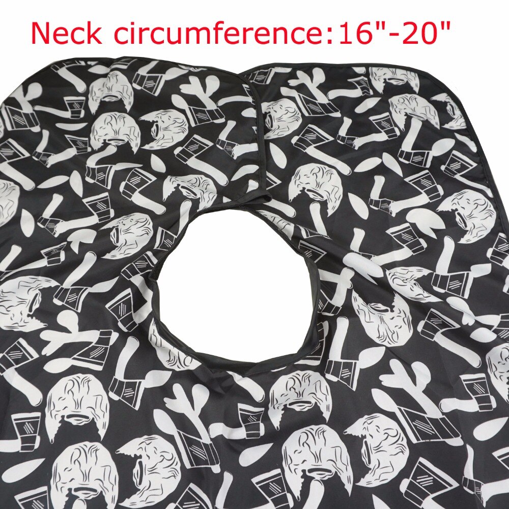 Mannen schort baard scheerschort slabber trimmer gezicht geschoren haar schort voor mannen waterdichte schort badkamerproducten retro scheerdoek