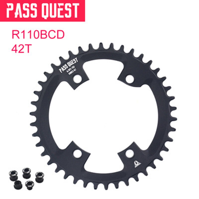 Pass quest 110 bcd racefiets fiets kettingblad 4- klauw schijf  r7000 r8000 r9100: 42t