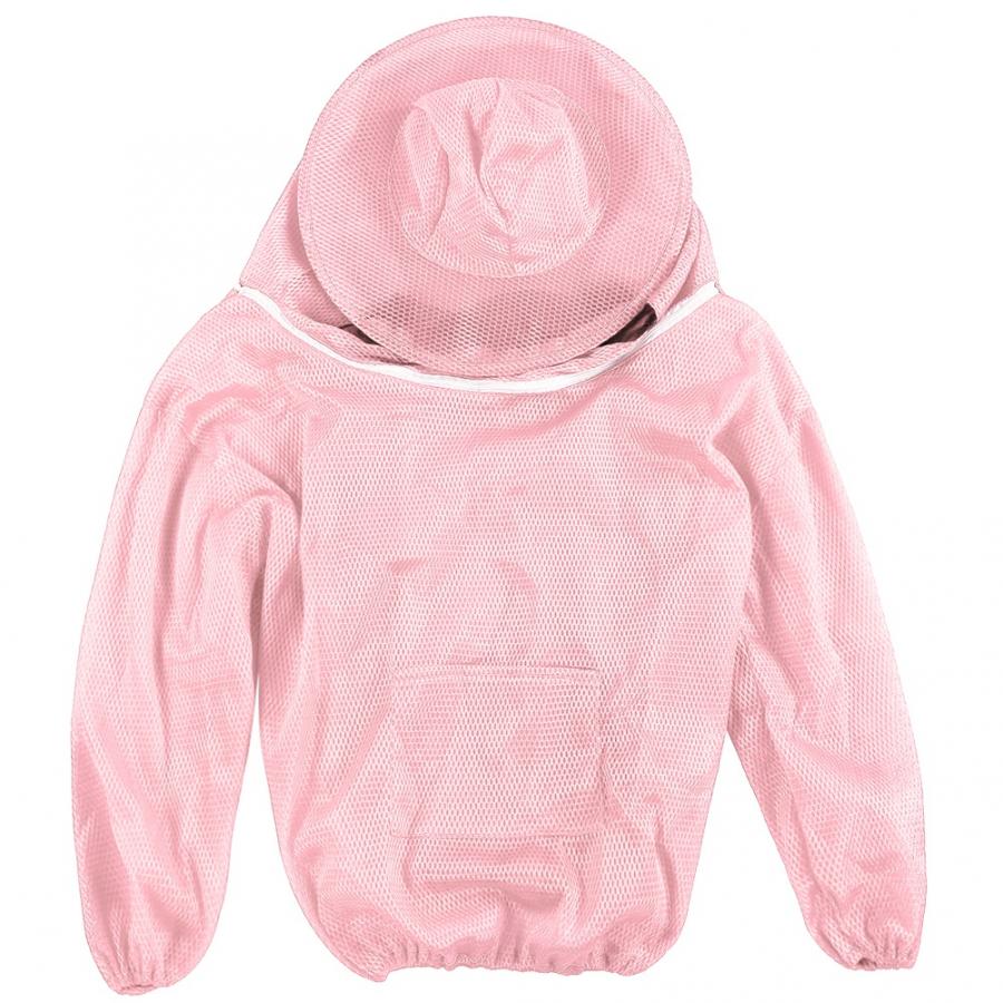 Bijenteelt Sluier Pak Bijenteelt Gereedschappen Professionele Bijenteelt Beschermende Jas Imker Sluier Pak Kiel Bee Suit: Roze