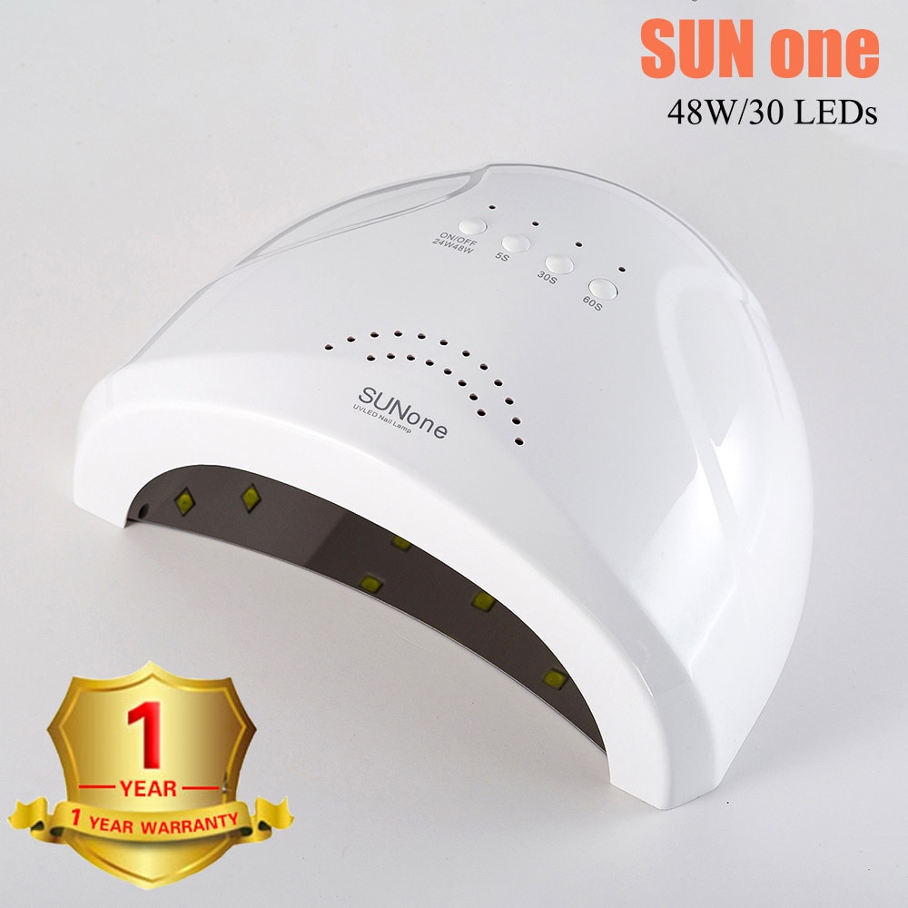 Professionele Led Uv Lamp 48W Sunone Dual Lichtbron Nagel Lamp Nagellak