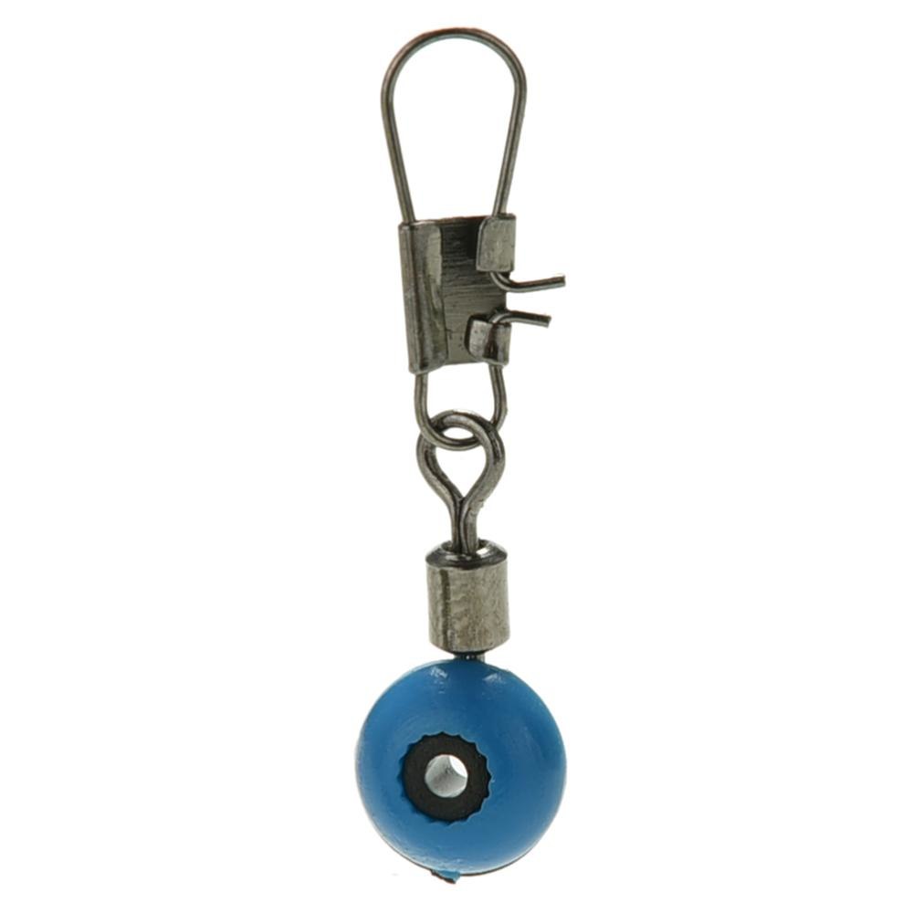 20 Stuks S/M/L Ruimte Bonen Vissen Connector Float Connector Rolling Swivel Vissen Levert: Blauw