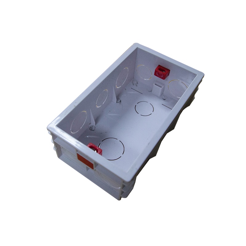 5 PCS 145x85x50mm Wall Plate Wall Mounting Socket Box Internal Cassette PVC Switch Mounting Box Junction Box