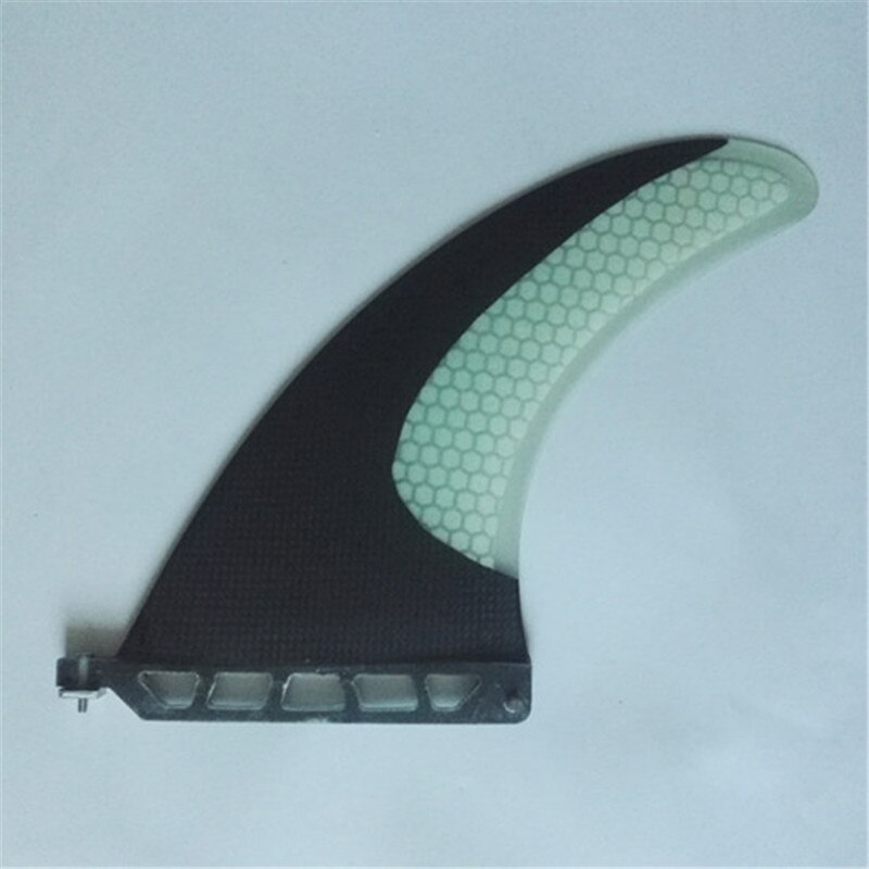 srfda 8 Inch Single Surfboard Fin Honeycomb Carbon Fiberglass Steel Rudder Fin Surfing Surf Fins