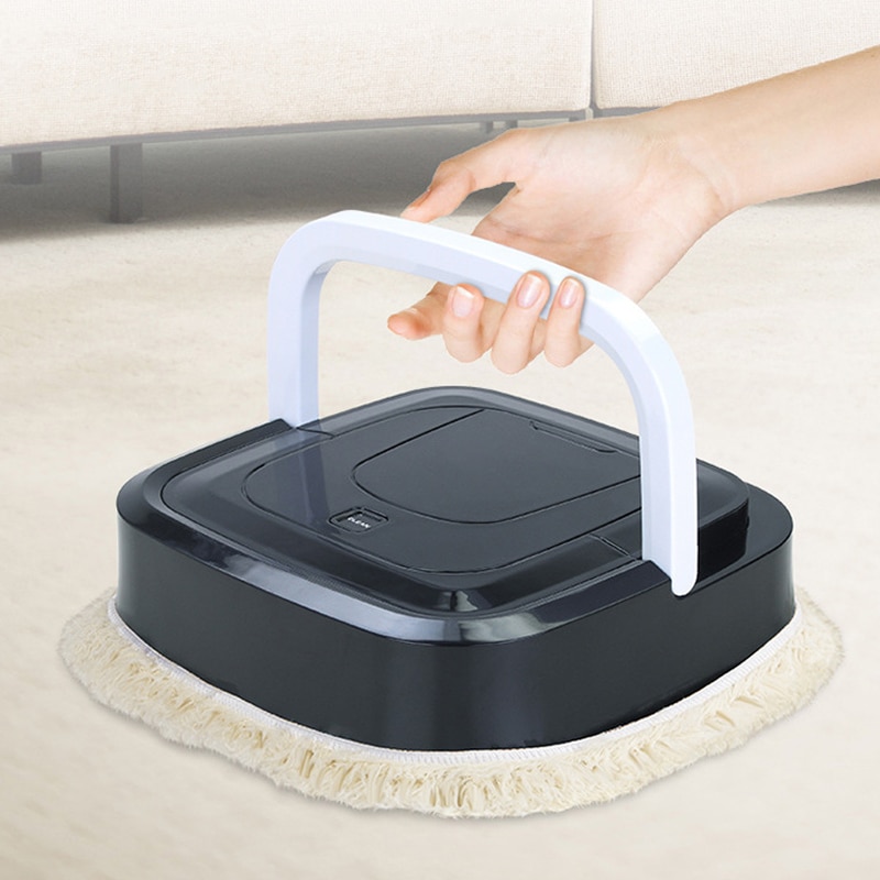 Automatic Cleaning Robot Smart Sweeping Floor Machine Low Noise for Home Marble Tile Best Price: Black