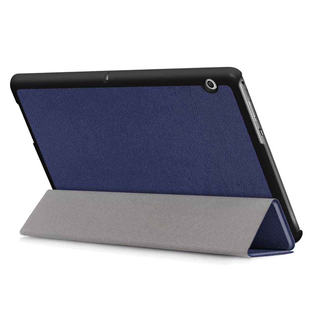 Gligle magnes skórzany pokrowiec pokrywa dla Huawei Mediapad T3 10 9.6 "AGS-L09 AGS-L03 + ekran film + dotykowy długopis darmowa wysyłka