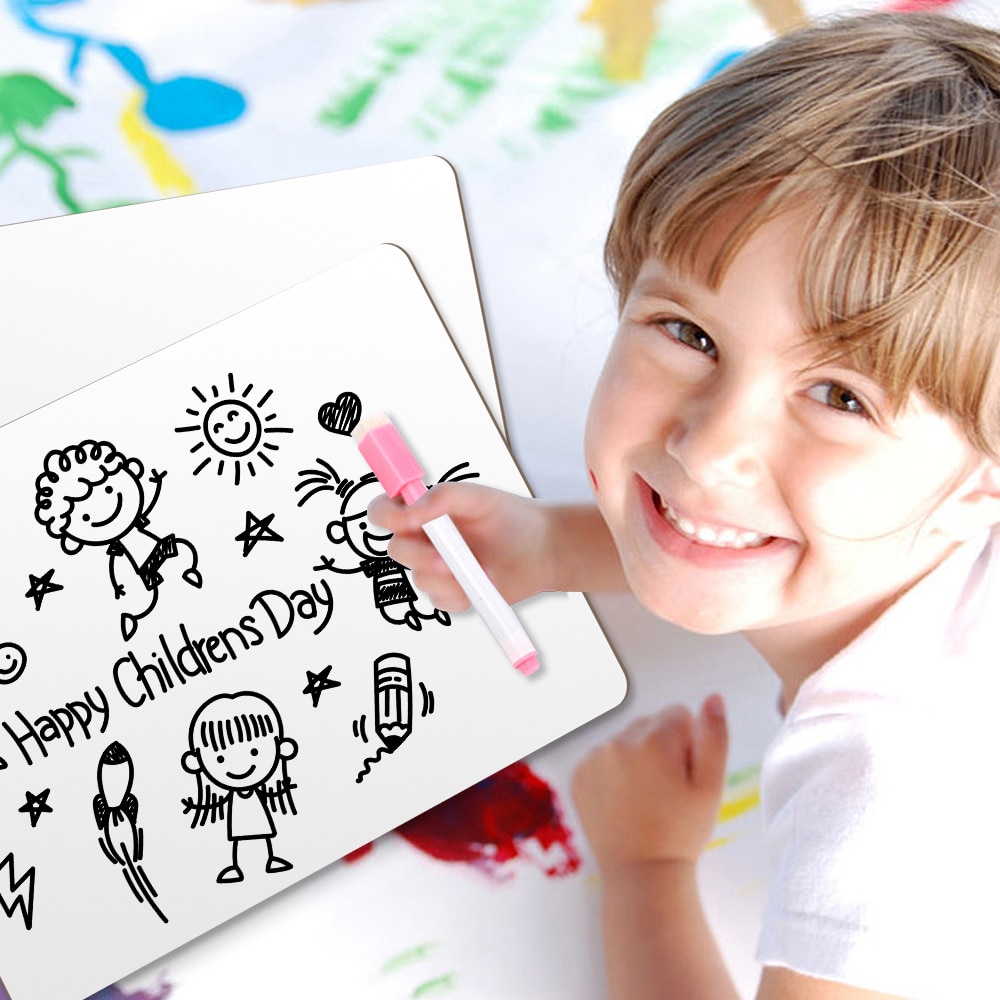 Dry Erase Whiteboard Home Office Painting Writing White Board Message Boards Children Drawing Note Board