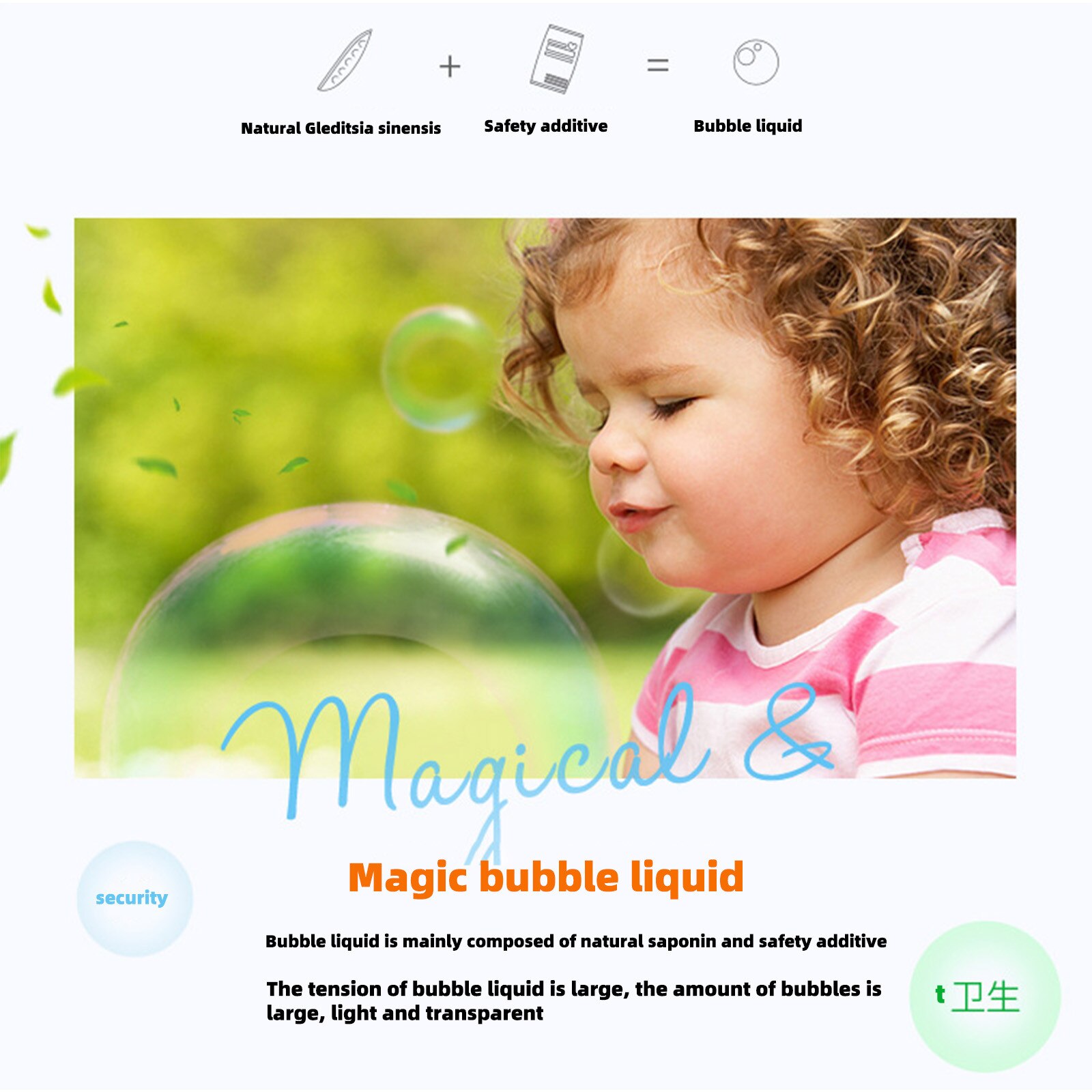 Kinderen Speelgoed Bubble Wand Met Geconcentreerde Vloeistof Bubble Speelgoed Voor Kinderen Blazen Bubble20ml Outdoor Speelgoed Kinderen Zeep Pompoms