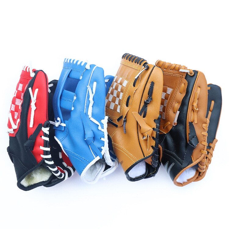 Mannen Baseball Handschoen Lederen Linkerhand Kids Softbal Accessoires Training Honkbal Apparatuur Guantes De Baseball Softbal Handschoen