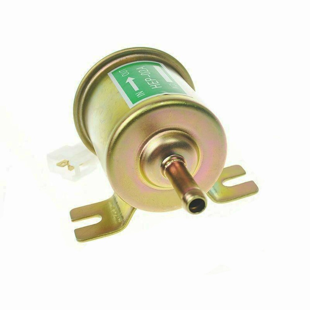 Brand 12V Electric Fuel Pump Low Pressure Bolt Fixing Wire Diesel Petrol HEP-02A For Car Carburetor Motorcycle ATV