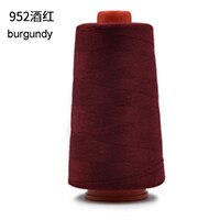 1pc 3000 yards overlocking symaskine industriel polyester tråd 40s/2 håndlavet håndarbejde materiale 20 farver tilgængelige: 952