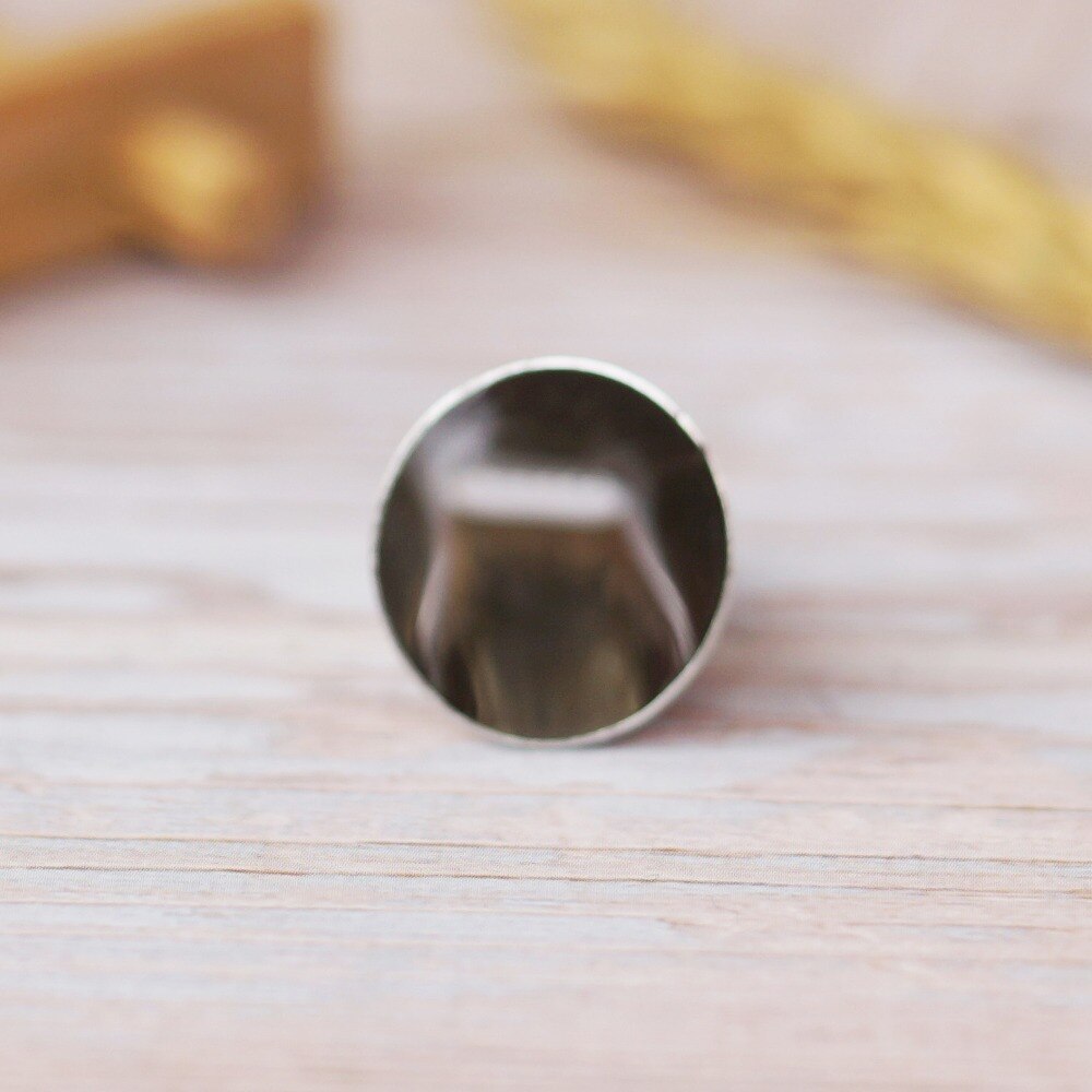 #47 Mand Weave Piping Nozzle Kleine Size Basketweave Decorating Tip Nozzle Bakken Tools Voor Gebak Bakvormen Icing Tip