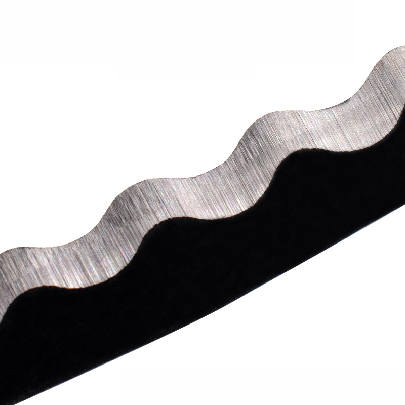 1 stuk universeel decoupeerzaagblad - 152 mm lang, golvende tand, voor het zagen van hout, zachte materialen, leer, karton, kunststof en tapijt