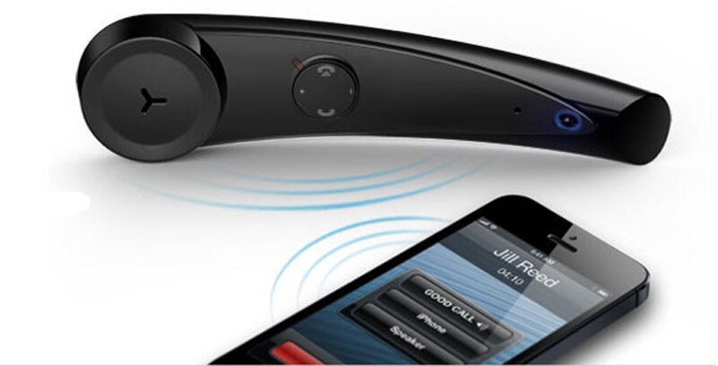 Drahtlose Bluetooth-Kopfhörer Mic Telefon Kopfhörer praktisch praktisch Empfänger für iphone 4 4 S 5 5 S 6 6 S 7 8 Plus