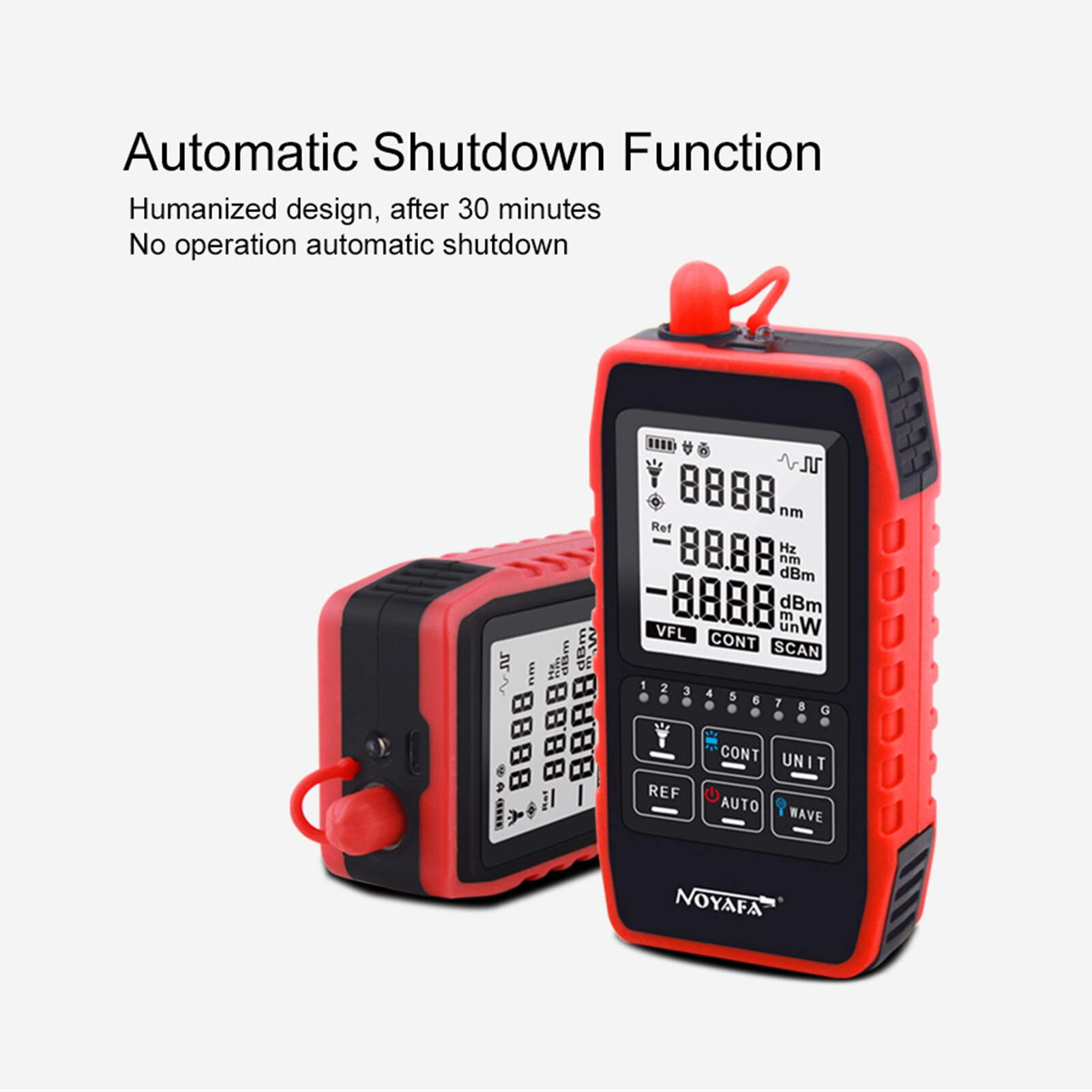 Multifunction MINI Optical Power Meter OPM Visual Fault Locator Network Cable Test Optical Fiber Tester Optical Power Meter