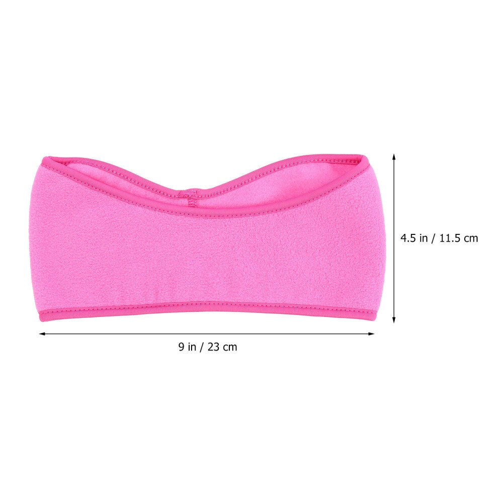 2pcs Autumn Comfortable Durable Sweatband Sports Headband Head Wrap Ear Warmer for Skiing Running Cycling