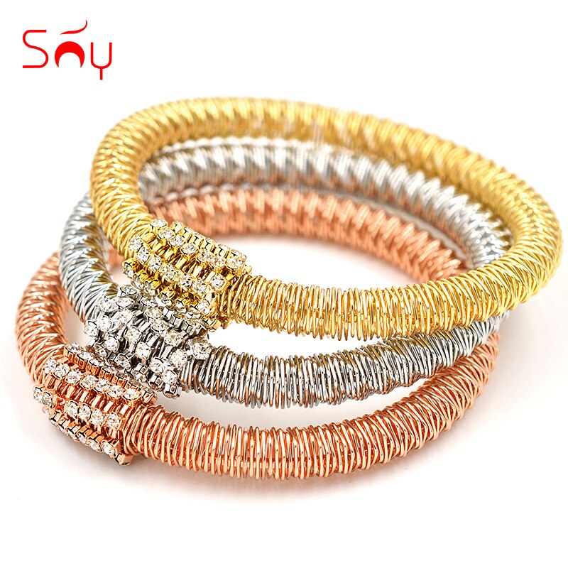 Sunny Sieraden Bruids Bruiloft Sieraden Armbanden Manchet Armbanden Armbanden Voor Vrouwen Verjaardag Zirconia Ster Voor Party Dagelijks