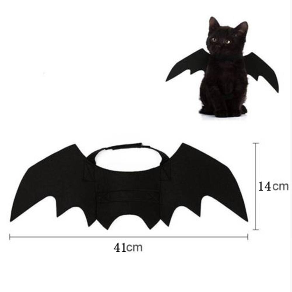 Rolig halloween husdjur fladdermus vingar katt fladdermus kostym för husdjur katter cool valp katt kattunge valp hundar fladdermöss husdjur fest dekoration