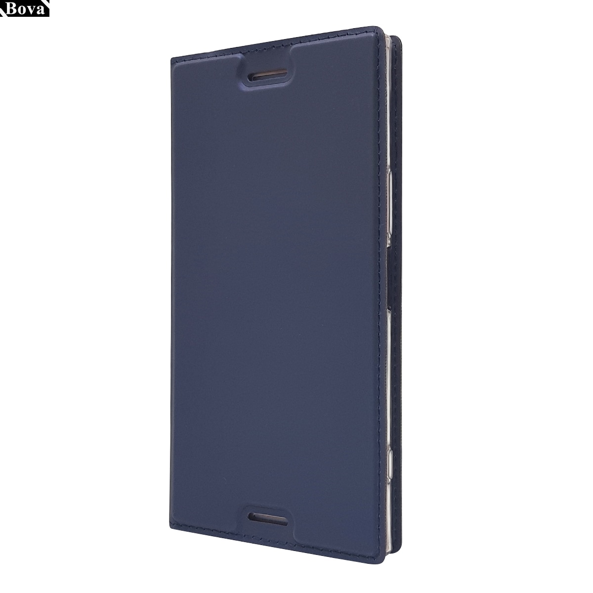 Lommebokveske til sony xperia xz premium flip cover telefon etui magnetisk adsorpsjon super tynn matt touch