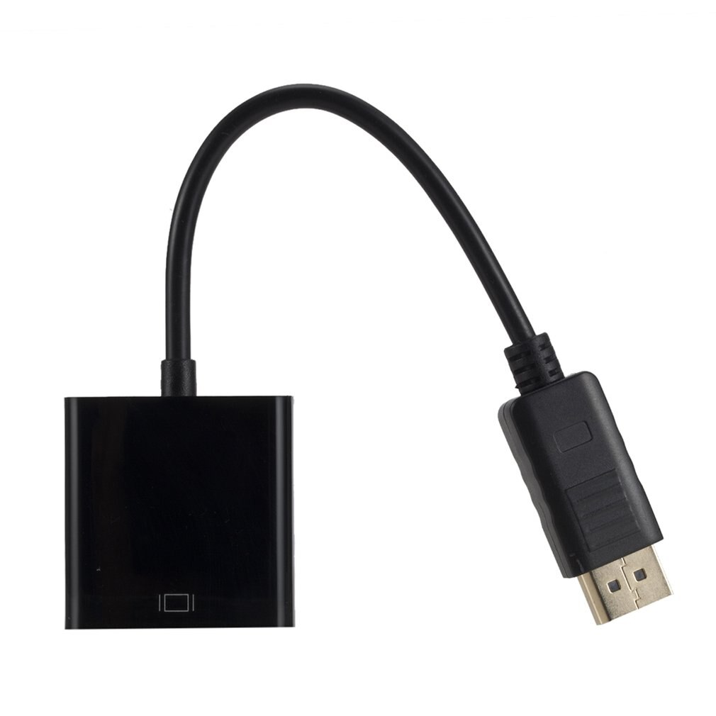 Displayport Display Port DP a VGA Cavo Adattatore Maschio a Femmina Converter per PC Bundle 1 Computer Scivolo Carta Della Bolla ONLENY